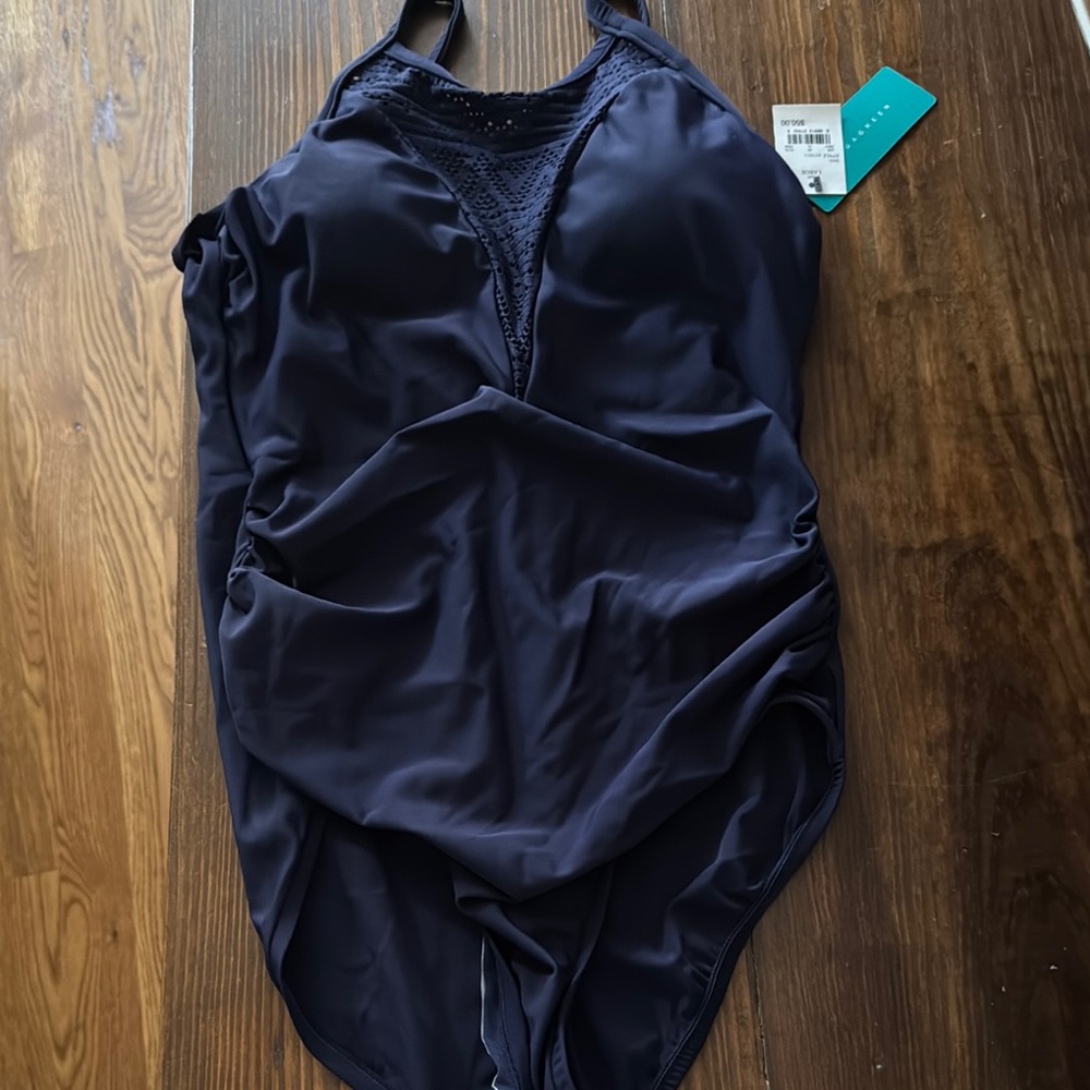 Elegant navy  One-Piece Swimsuit